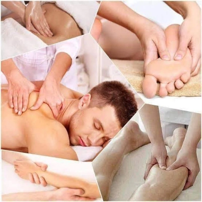 Couple enjoying Body to Body Massage